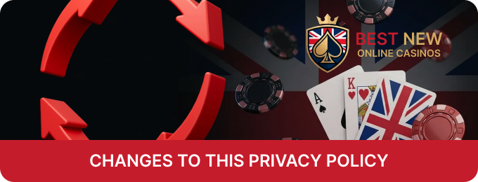 The review site New Online Casinos explains how and when privacy policy updates occur